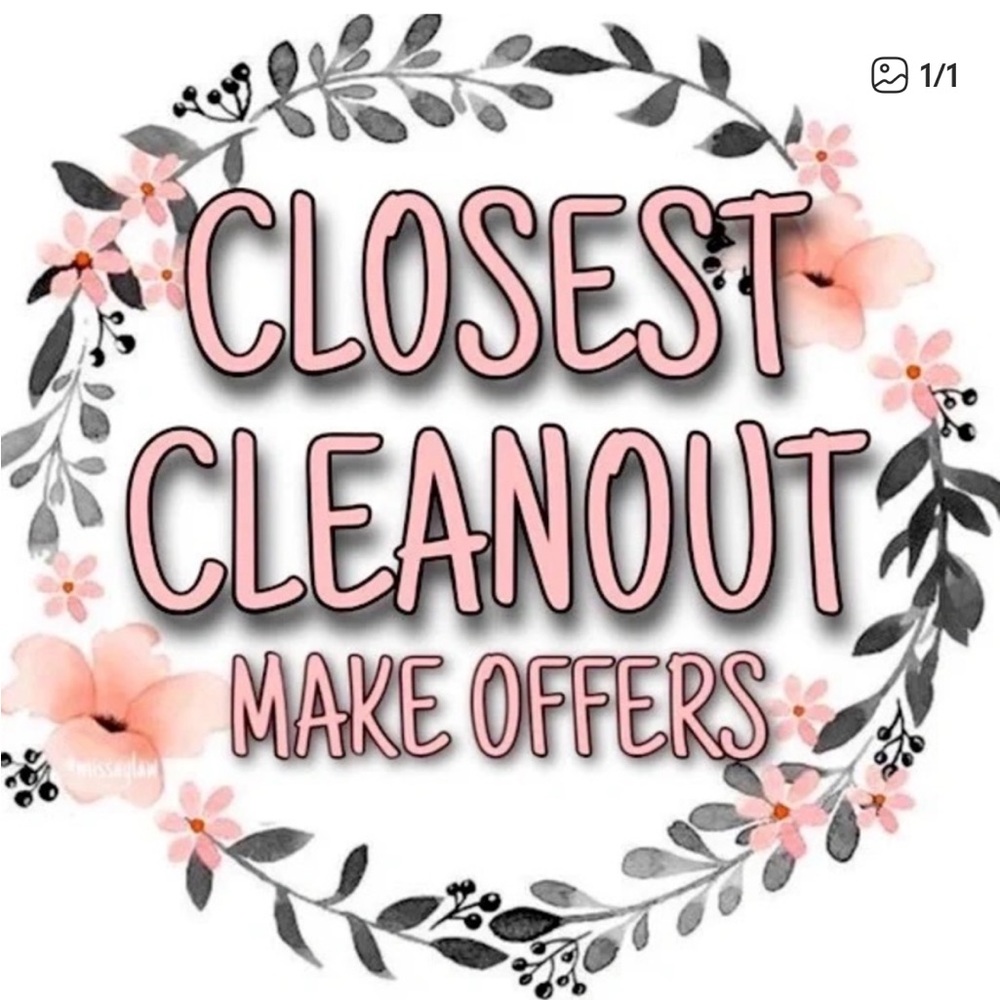 ✨ Closet Clean Out/ Moving Sale ✨